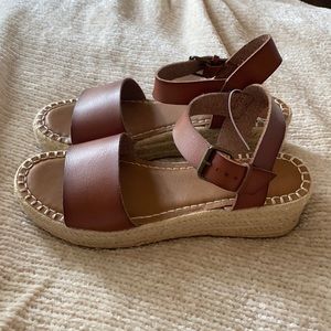 Brown Leather Sandals